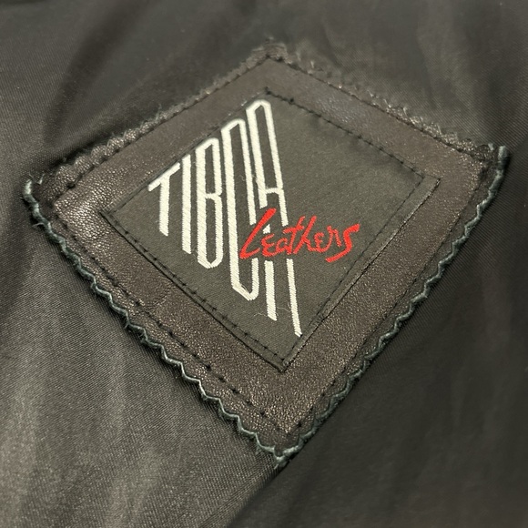 90s BLACK LAMBSKIN LEATHER MAXI TRENCH COAT HIGH COLLAR MINIMALIST MATRIX TIBOA - Picture 11 of 15